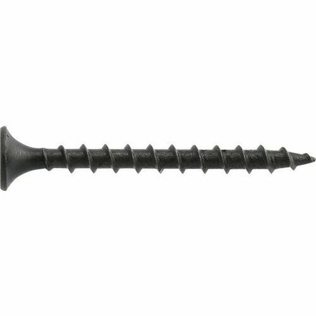 Hillman Drywall Screw, #8 x 3 in, Steel, Flat Head Phillips Drive 47667